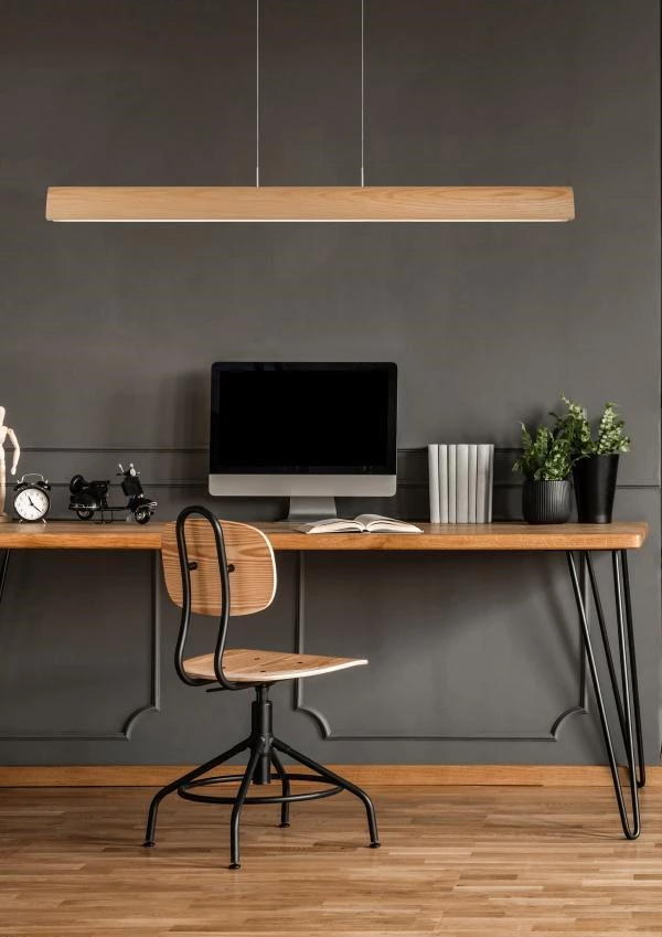 Lucide SYTZE - Pendant light - LED Dim. - 1x34W 3000K - Natural - ambiance 4